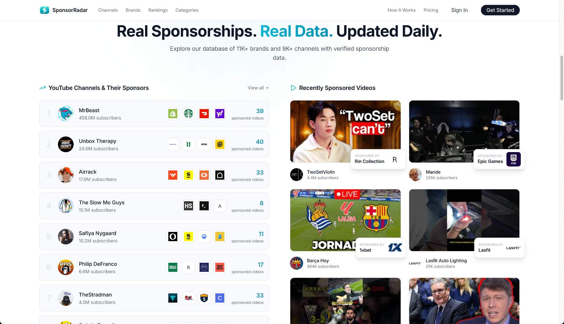 SponsorRadar image 2