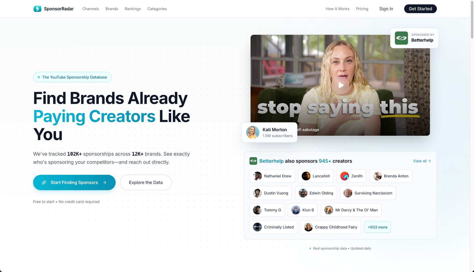 SponsorRadar image 1
