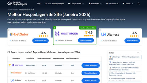 Dicas de Hospedagem image 1
