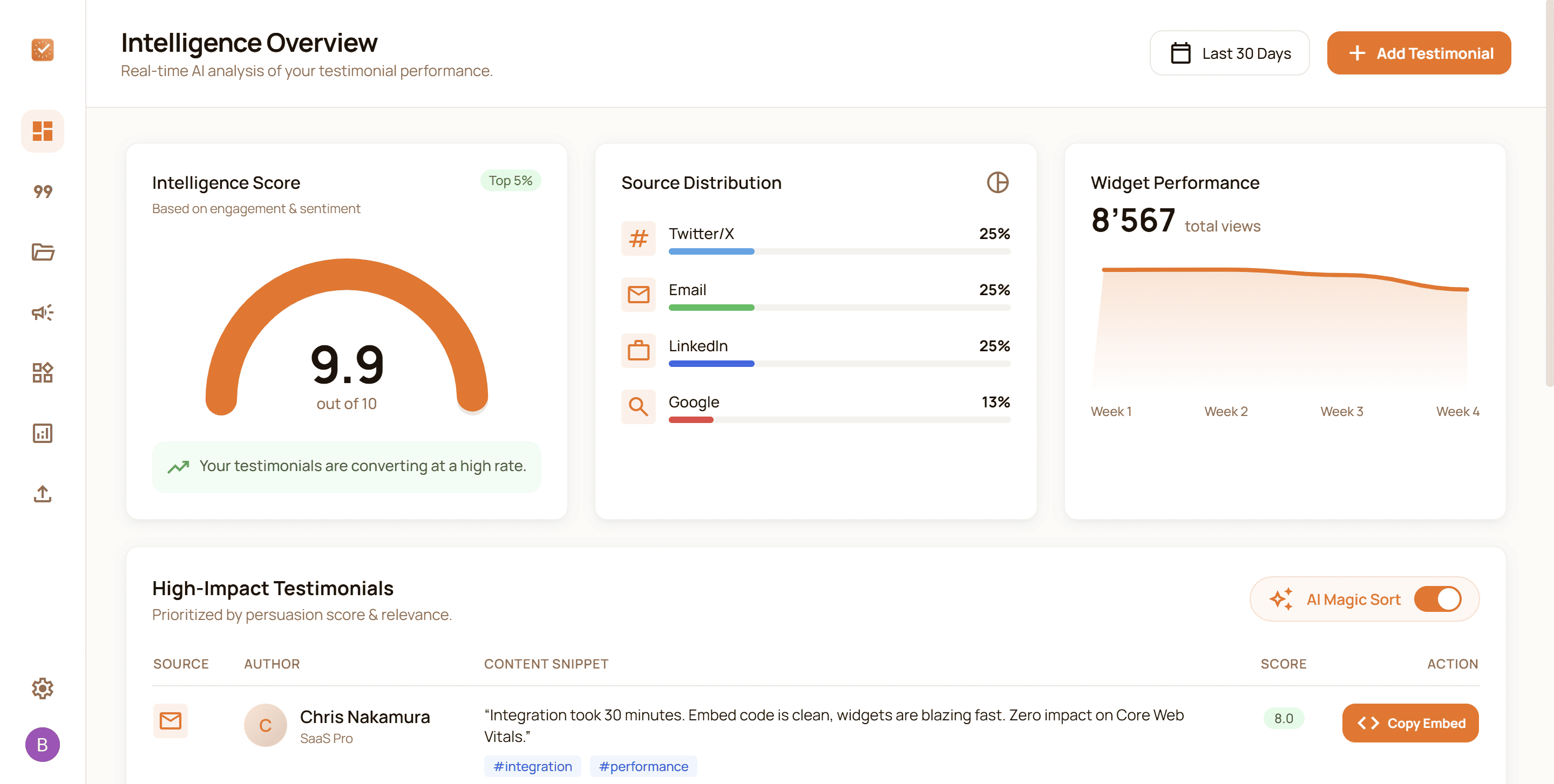 Credibly - Transform Testimonials into Trust image 3