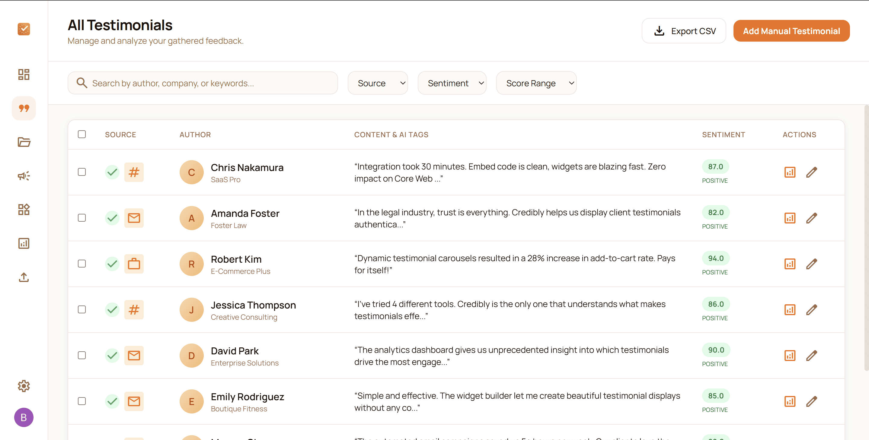 Credibly - Transform Testimonials into Trust image 2
