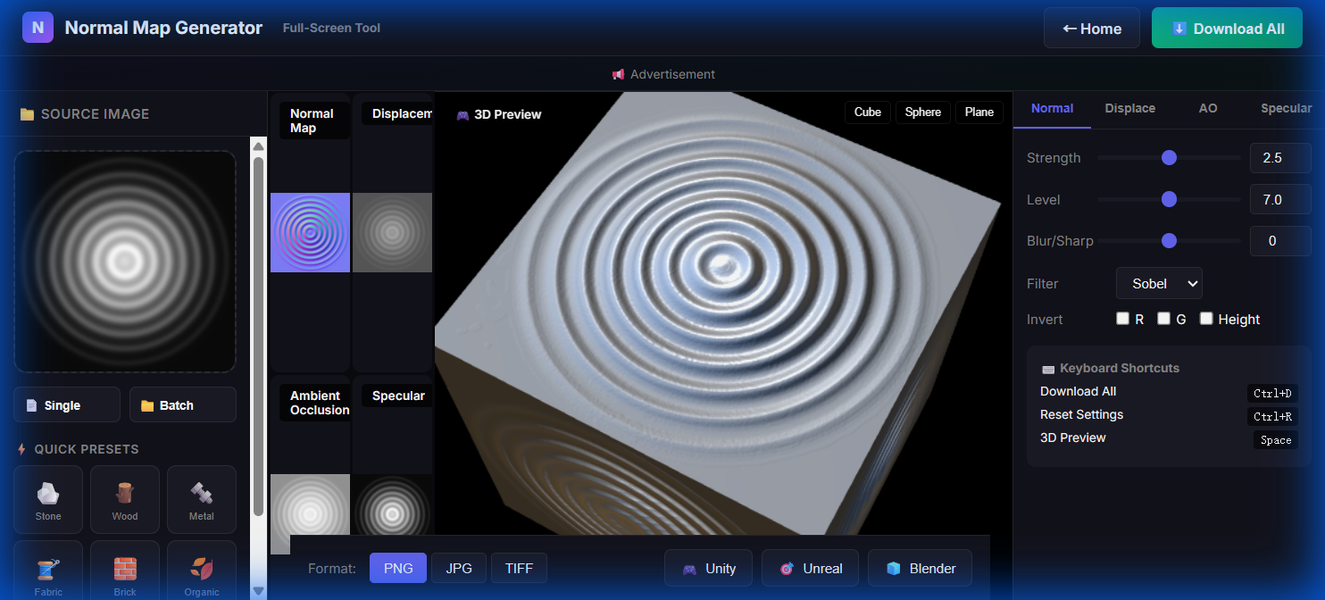 Normal Map Generator Online Free image 3
