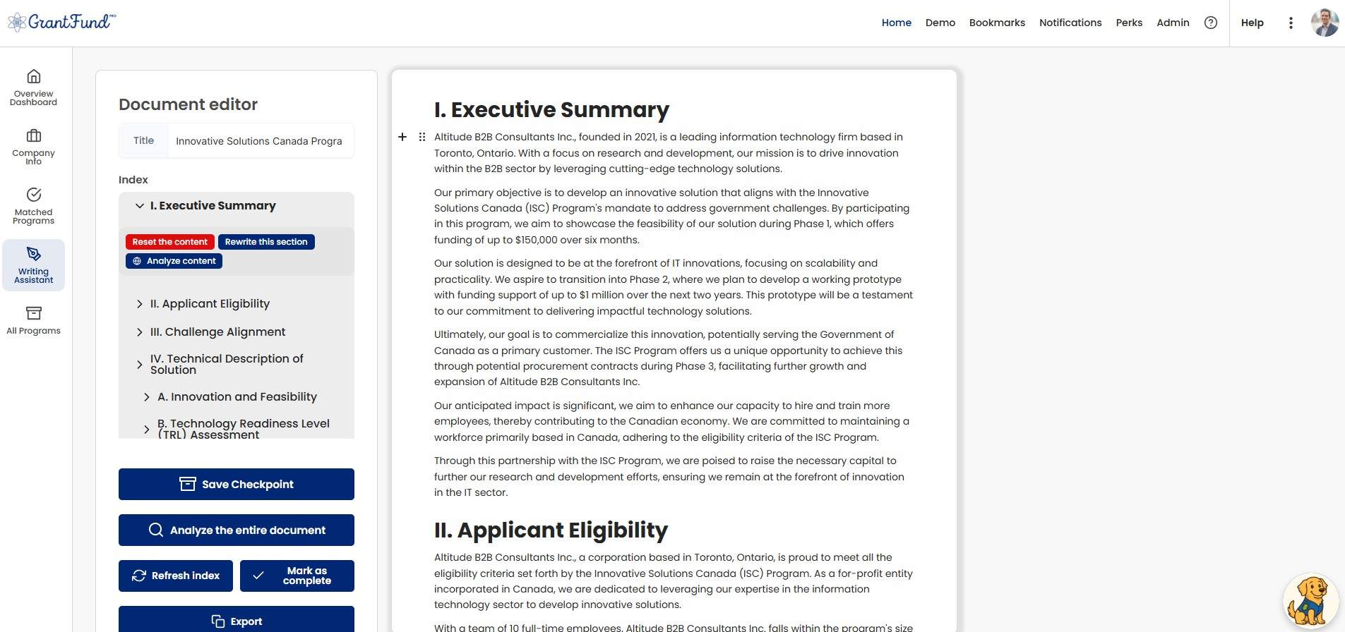 Grant Fund Pro image 2