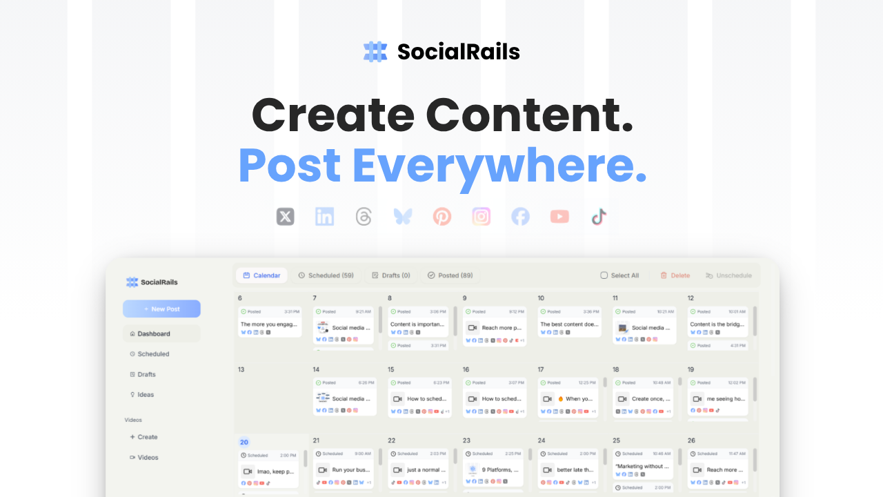 SocialRails | Social Media Management Platform image 1