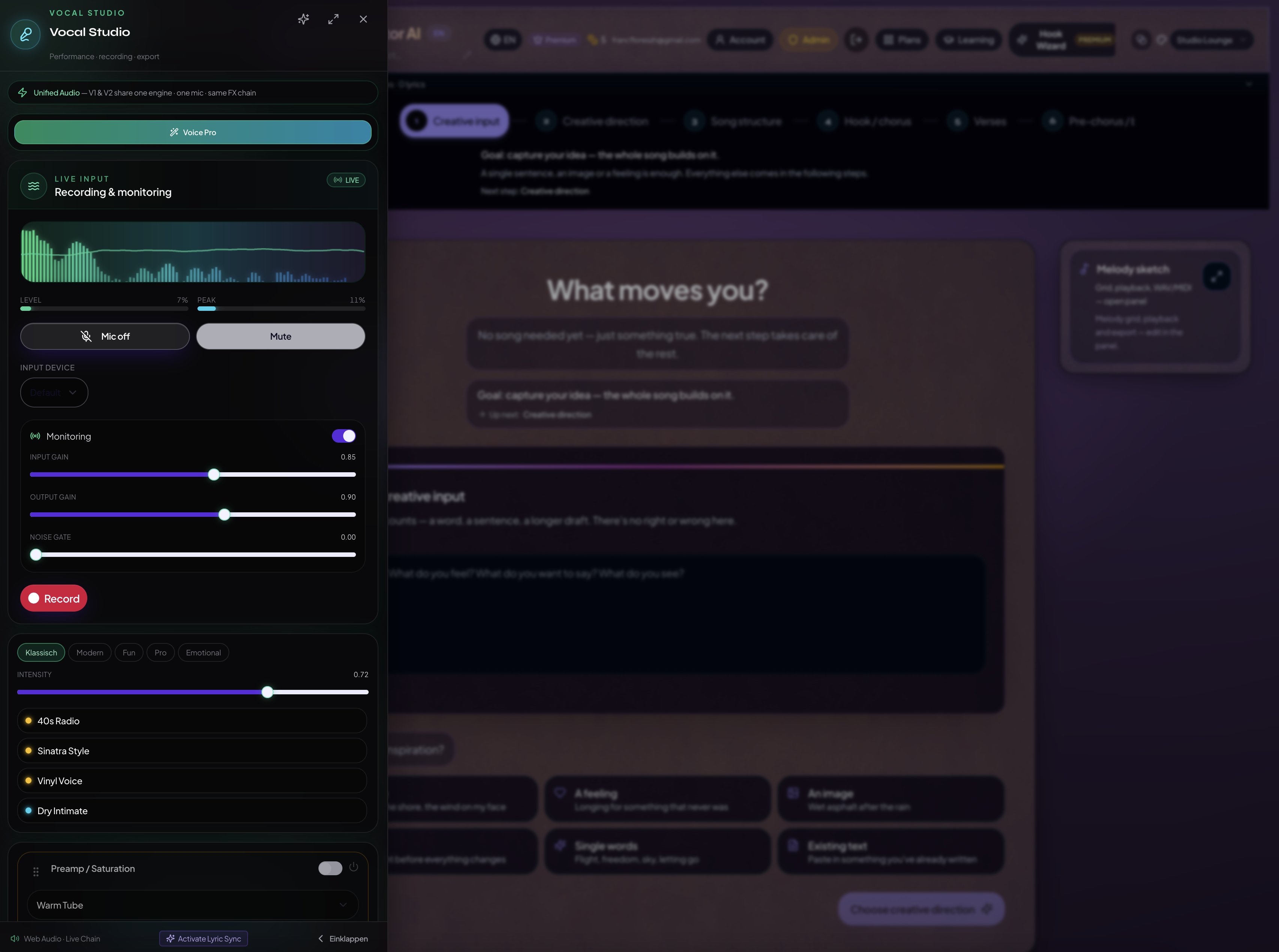 Lyriccreator AI image 1