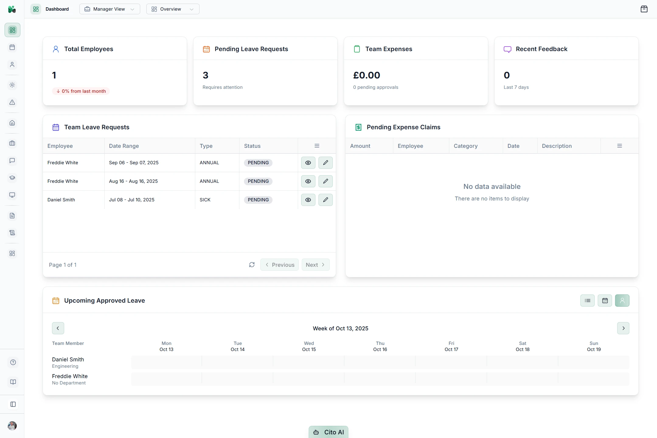 CitoHR | AI-Powered HR Software for SMEs & Startups image 1