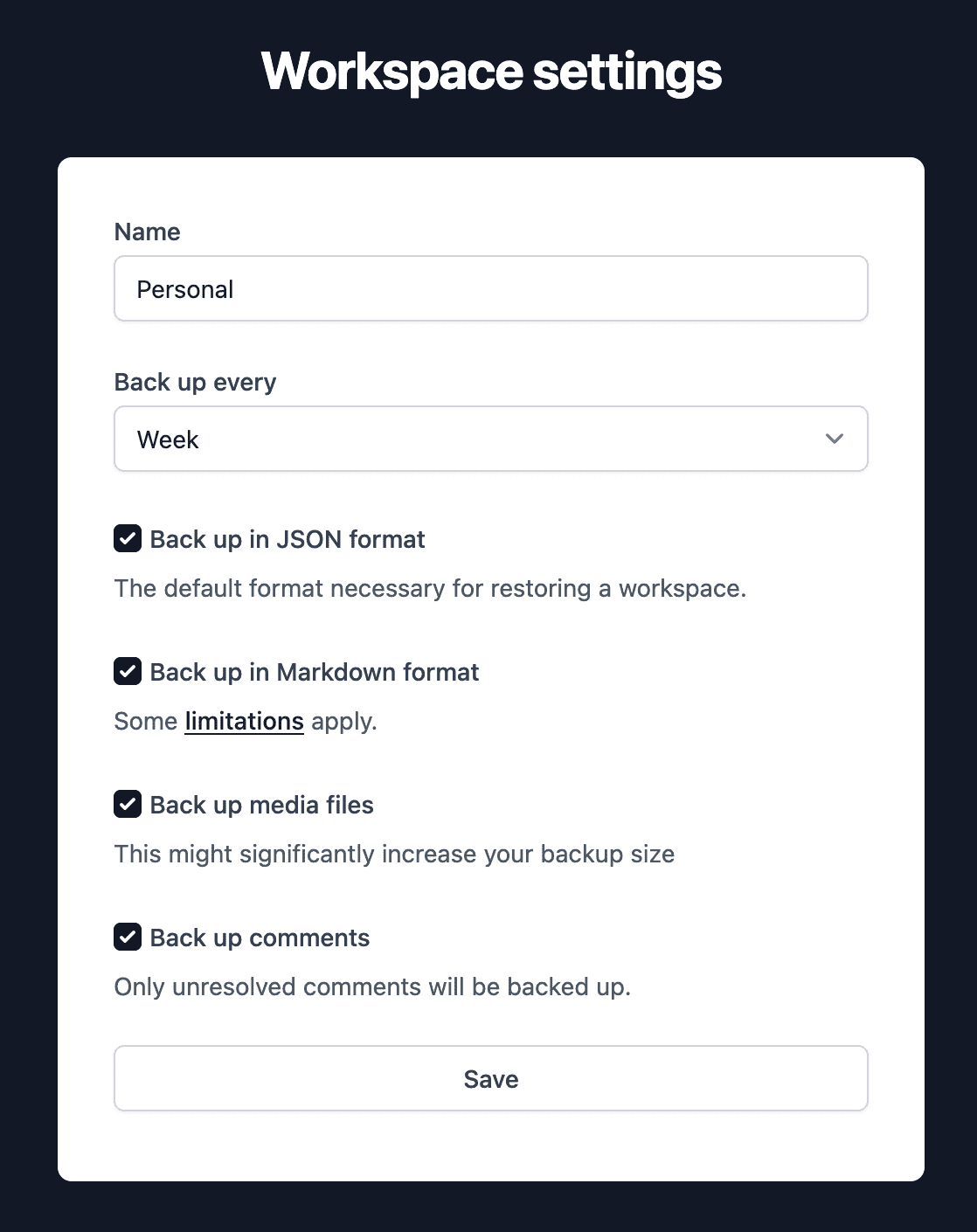 Notion Backups image 2
