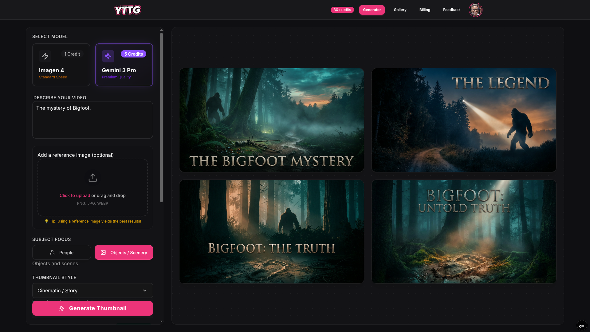 YTTG - YouTube Thumbnail Generator image 4