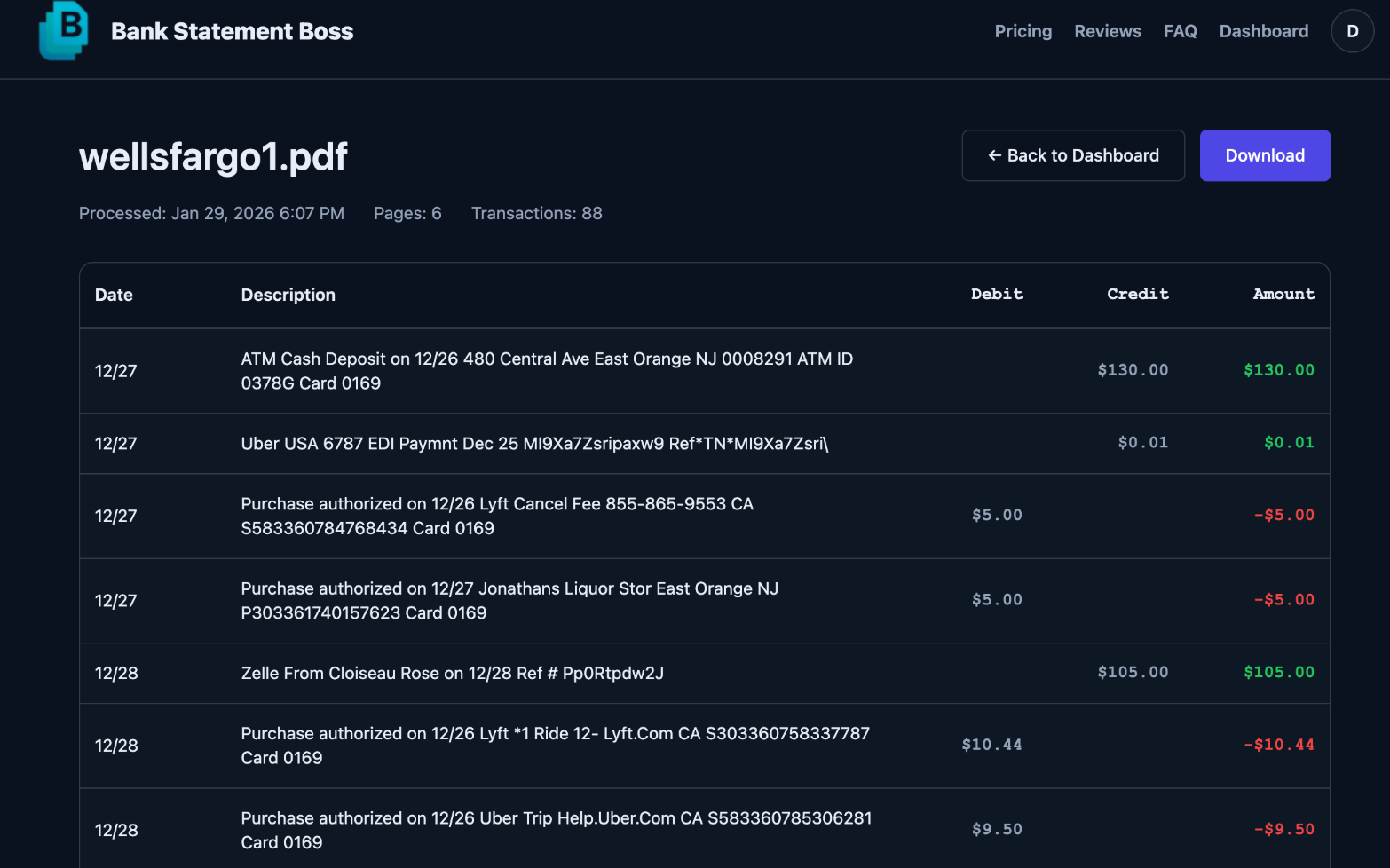 Bank Statement Boss image 2