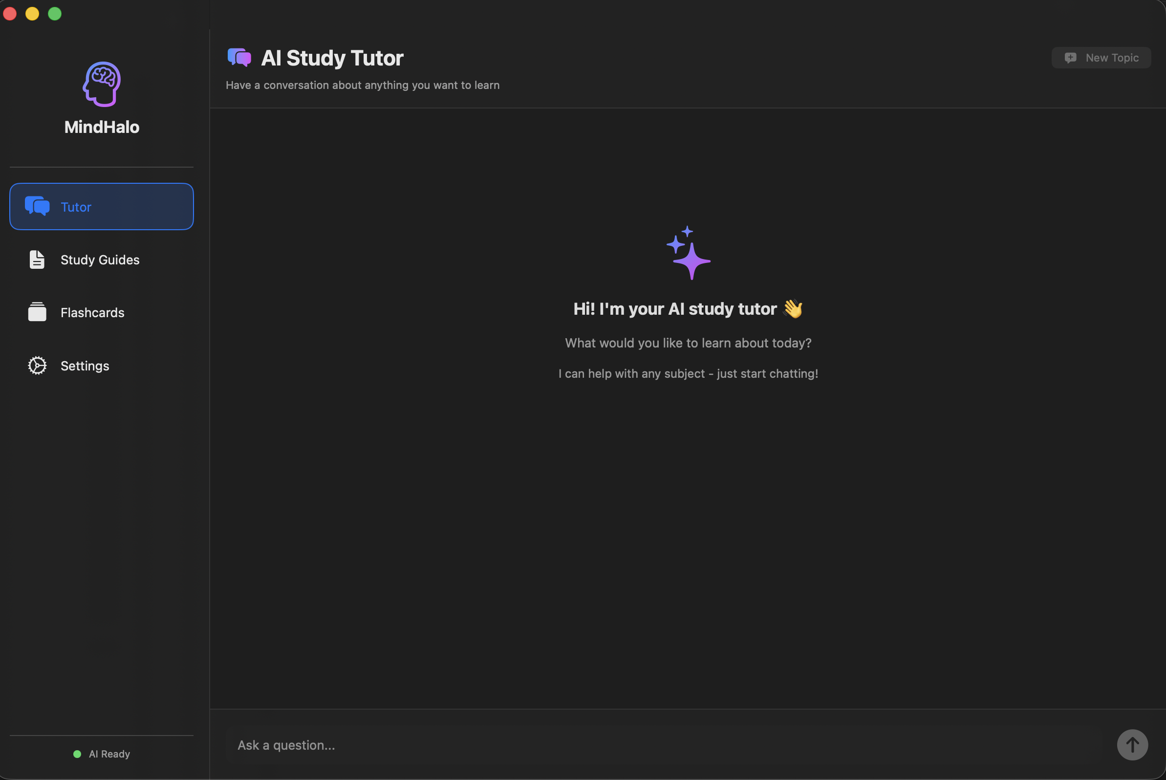 MindHalo — Native AI Study Assistant for macOS image 3