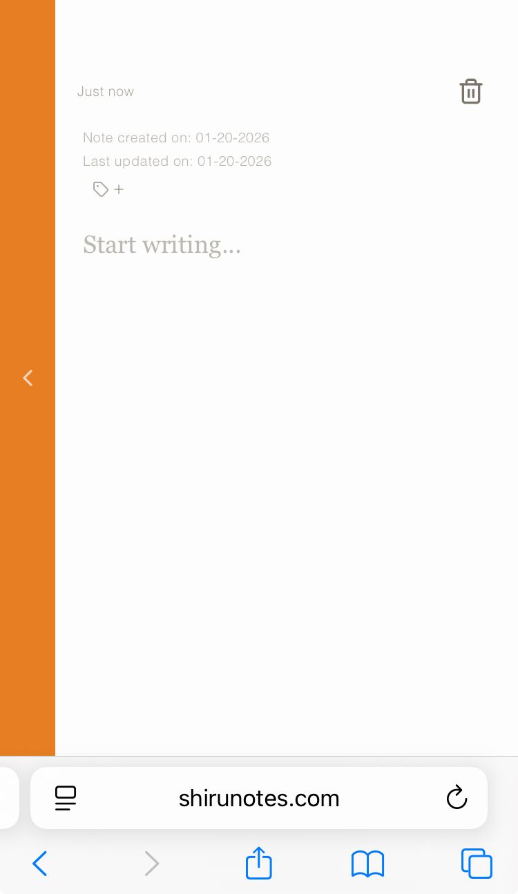 Shiru Notes image 1