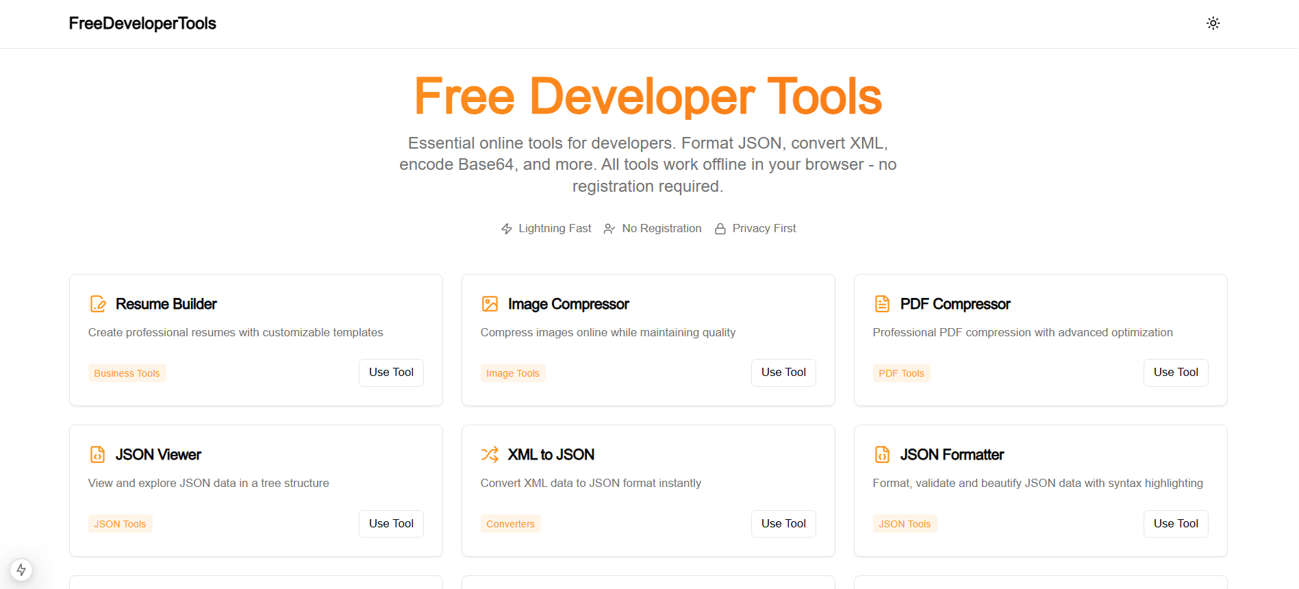 FreeDeveloperTools image 1
