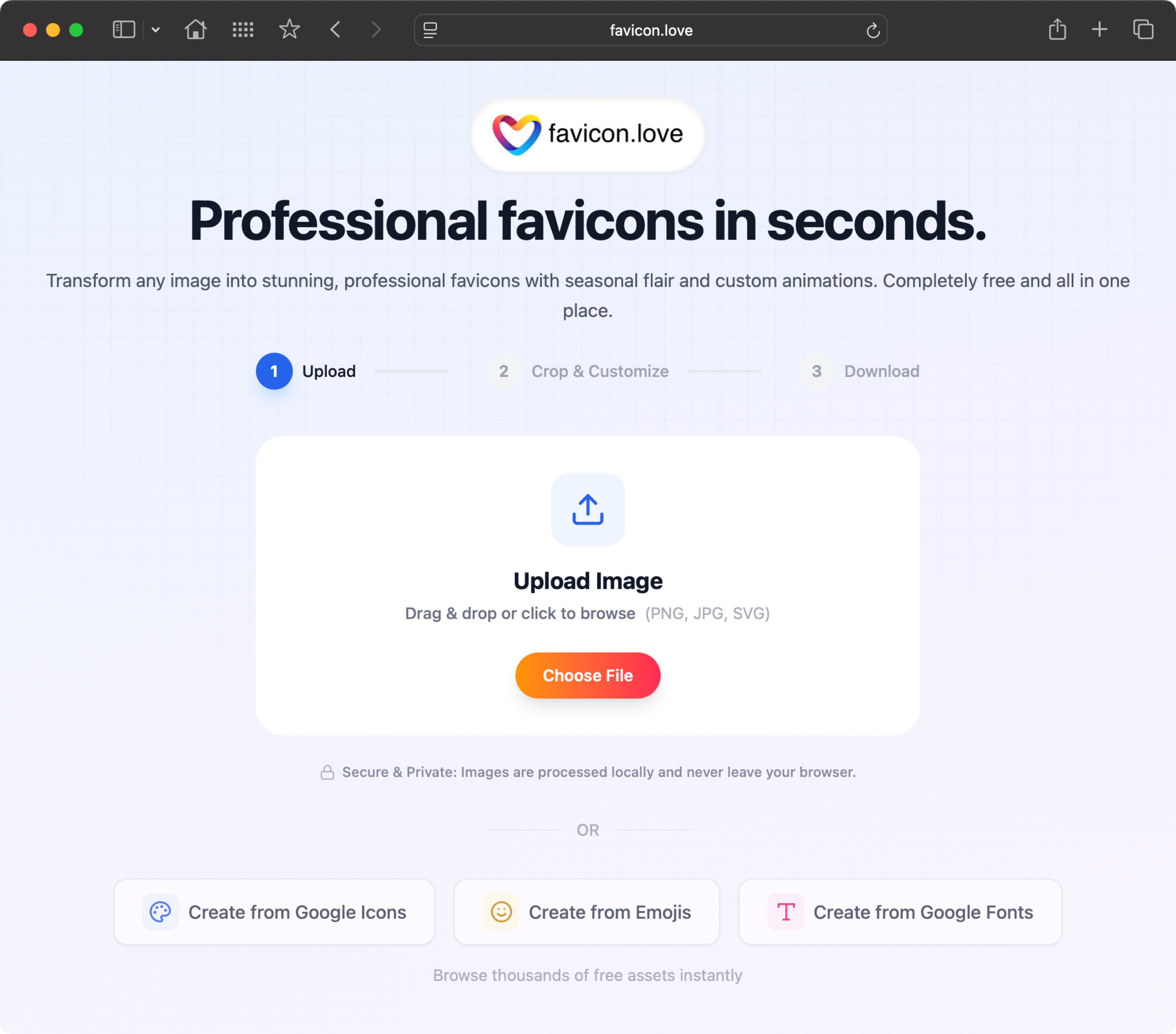 favicon.love - Professional Favicon Generator image 2