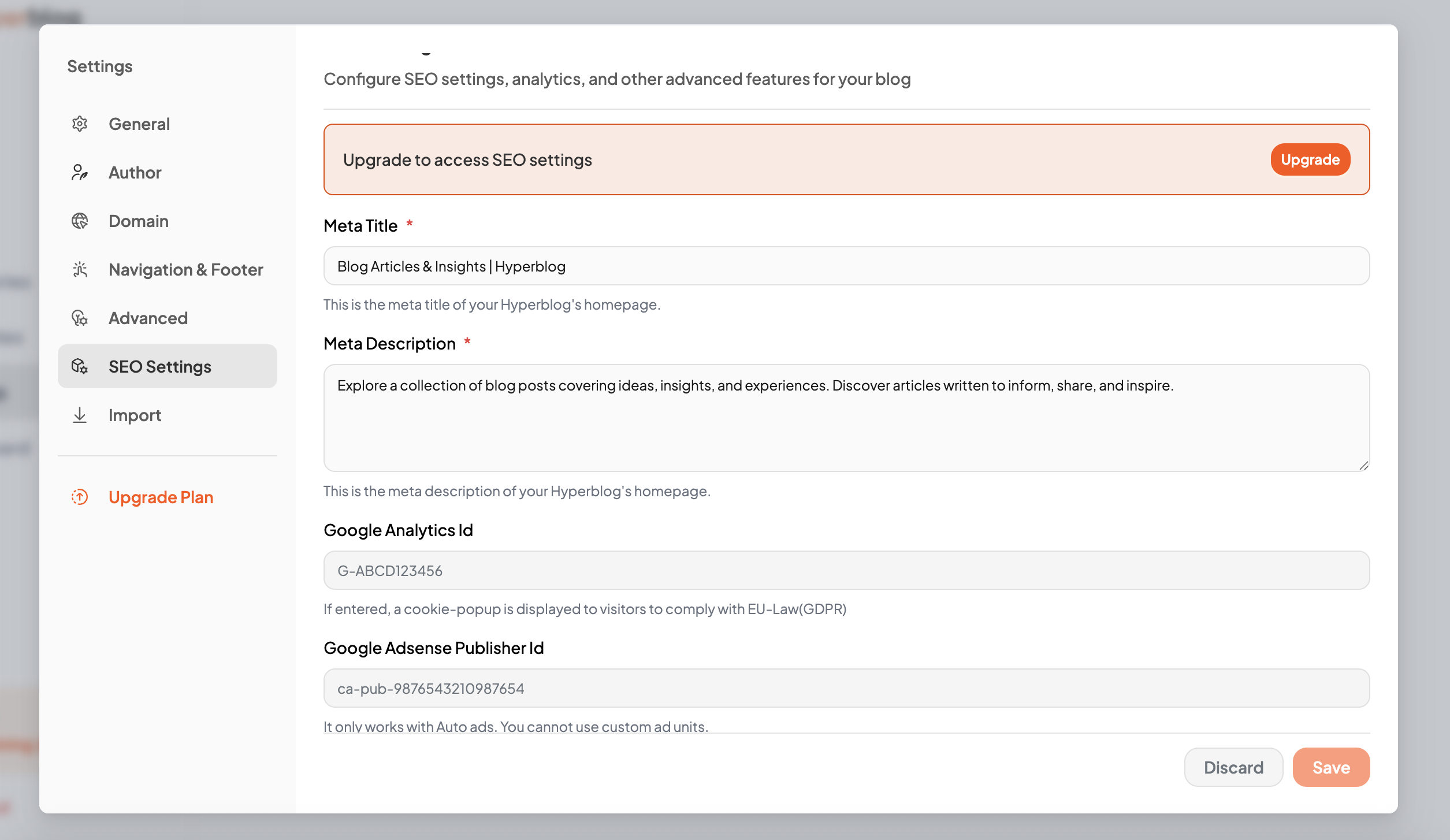 Hyperblog – AI-Powered Blog CMS image 3