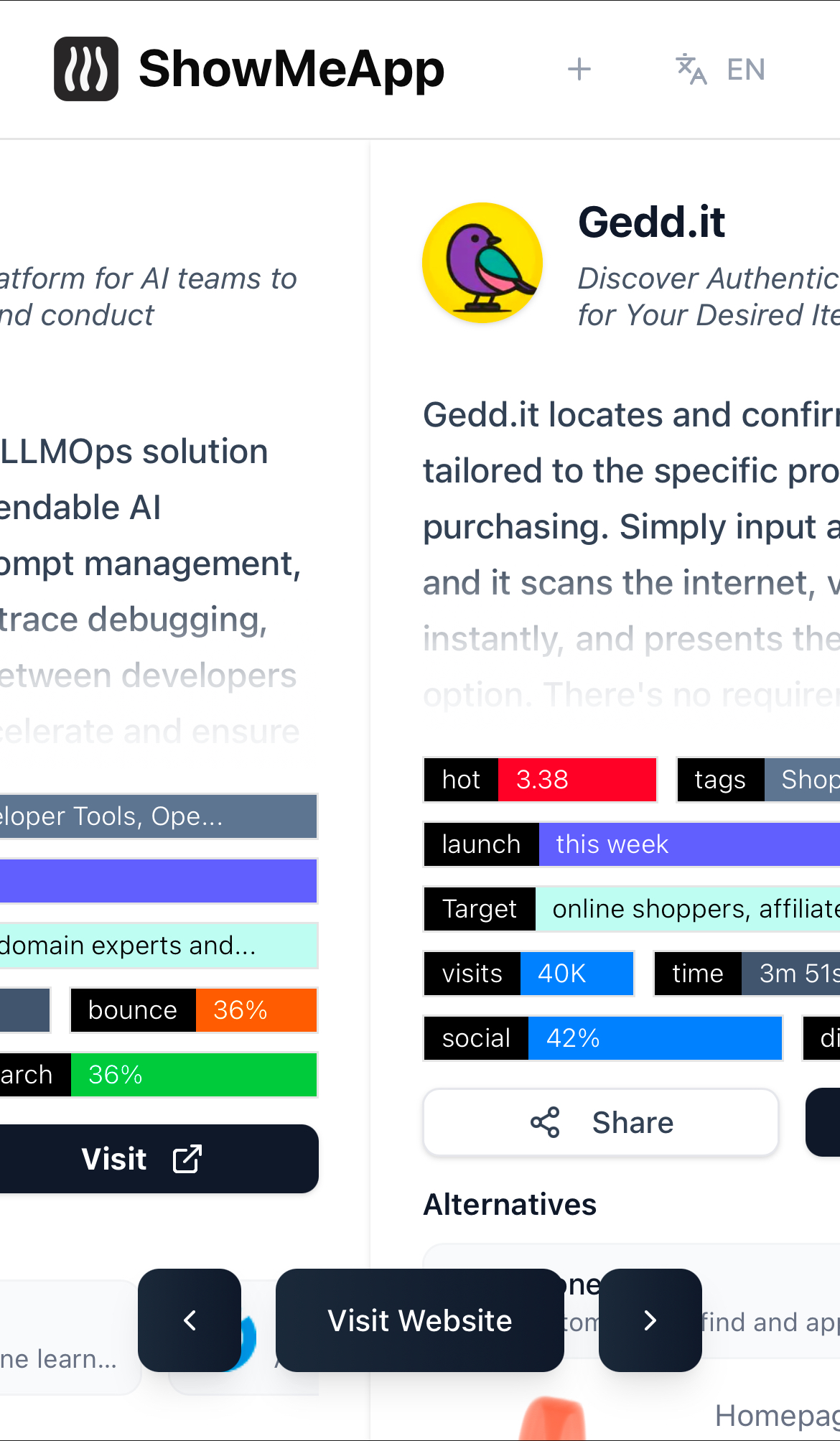 ShowMeApp.tech — Discover Trending & Newly Launched Products image 2