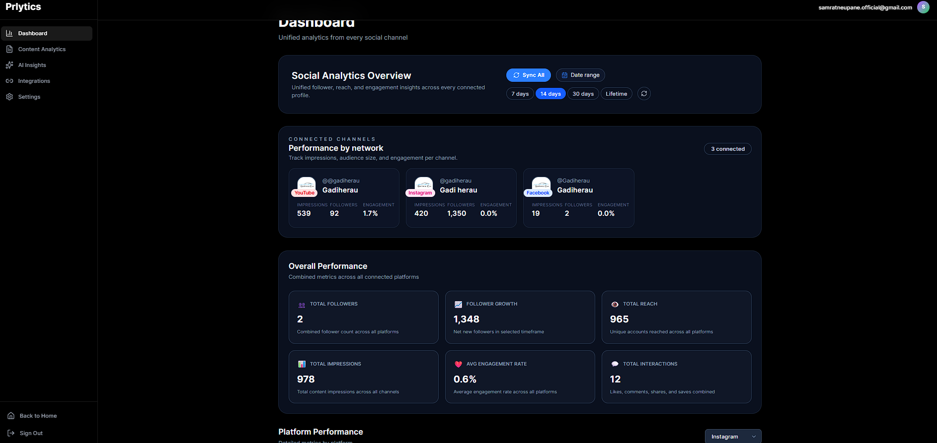 Prlytics.app image 3