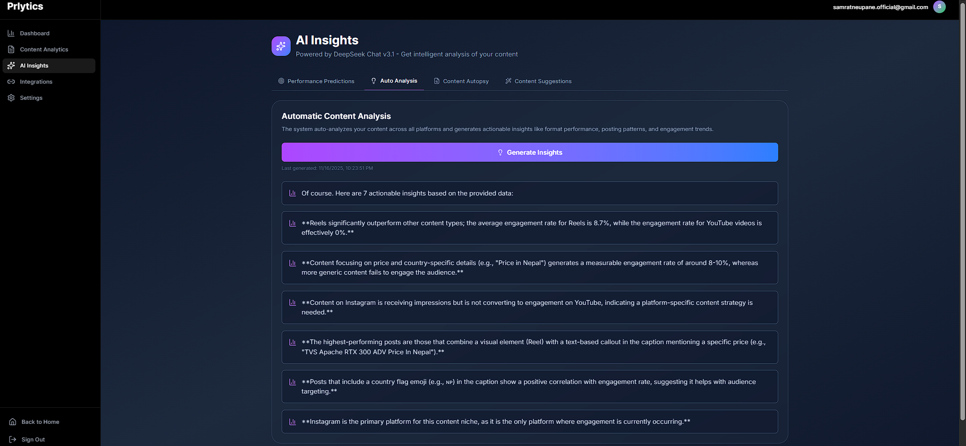 Prlytics.app image 2