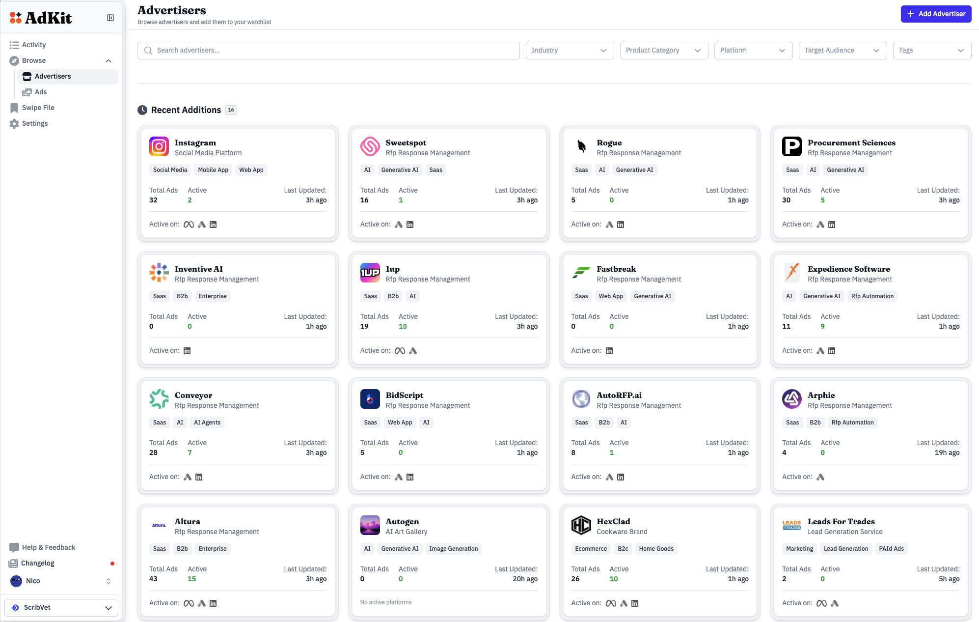 AdKit - The Ad Library for SaaS & Mobile Apps image 1