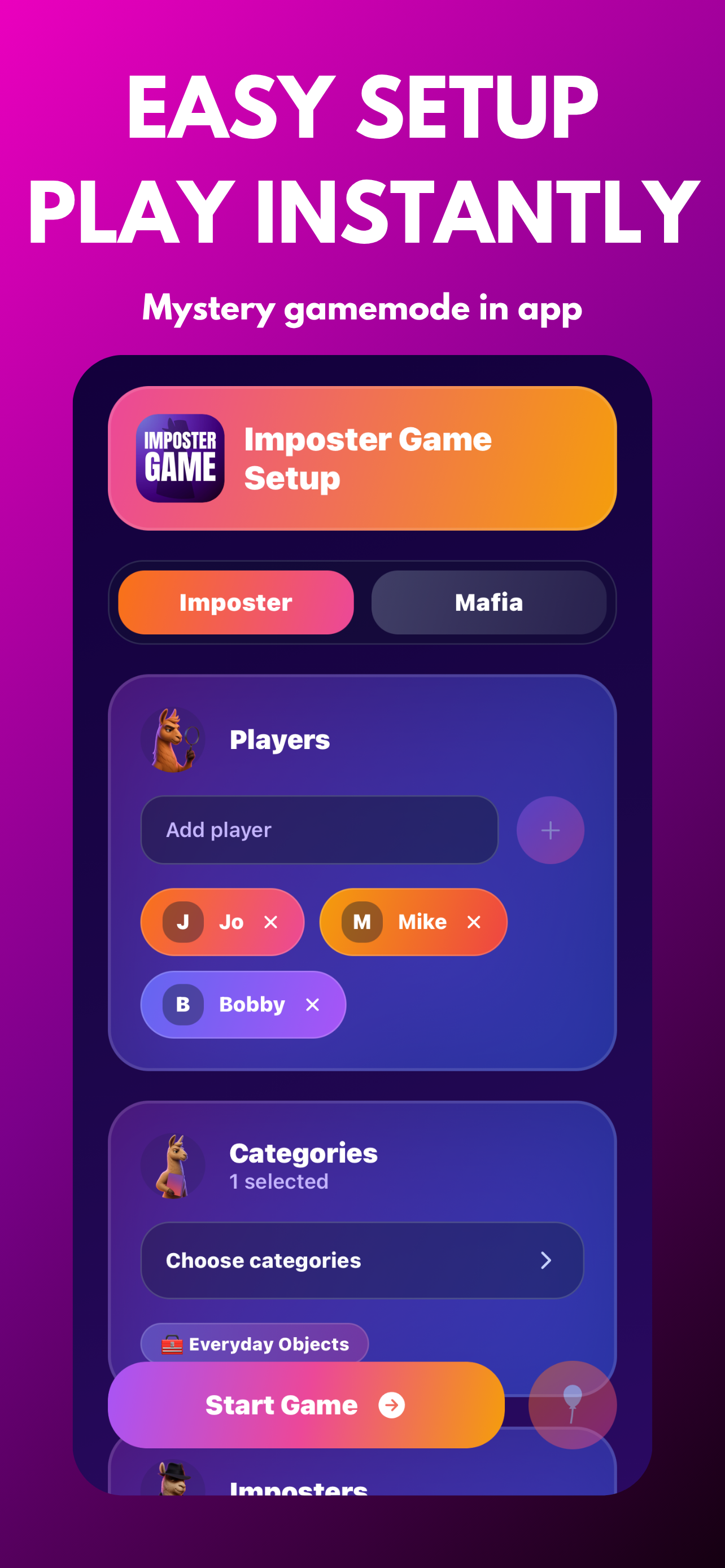 Imposter Game: Party Word Game App image 4