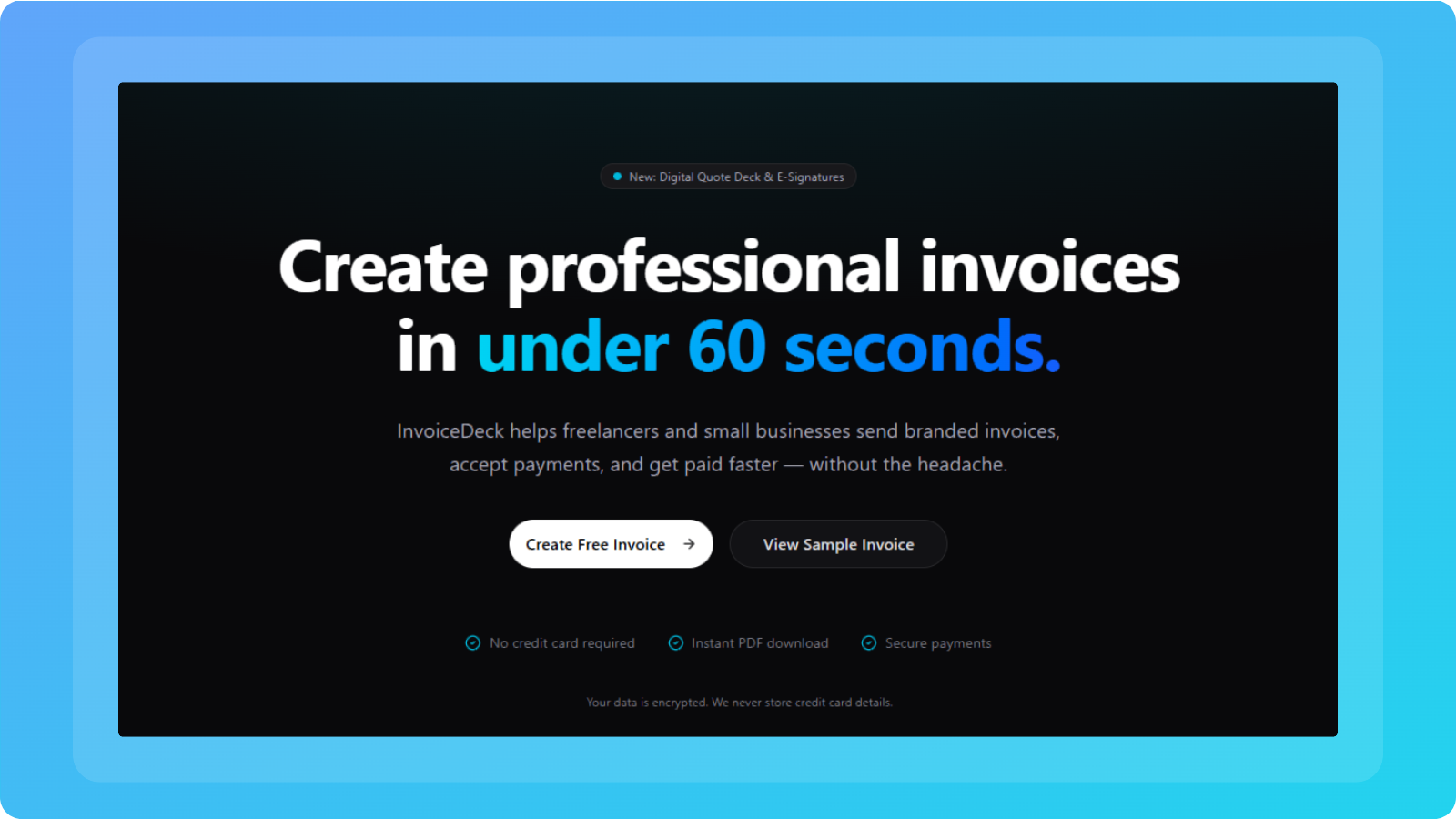 InvoiceDeck - Professional Invoice Generator image 4