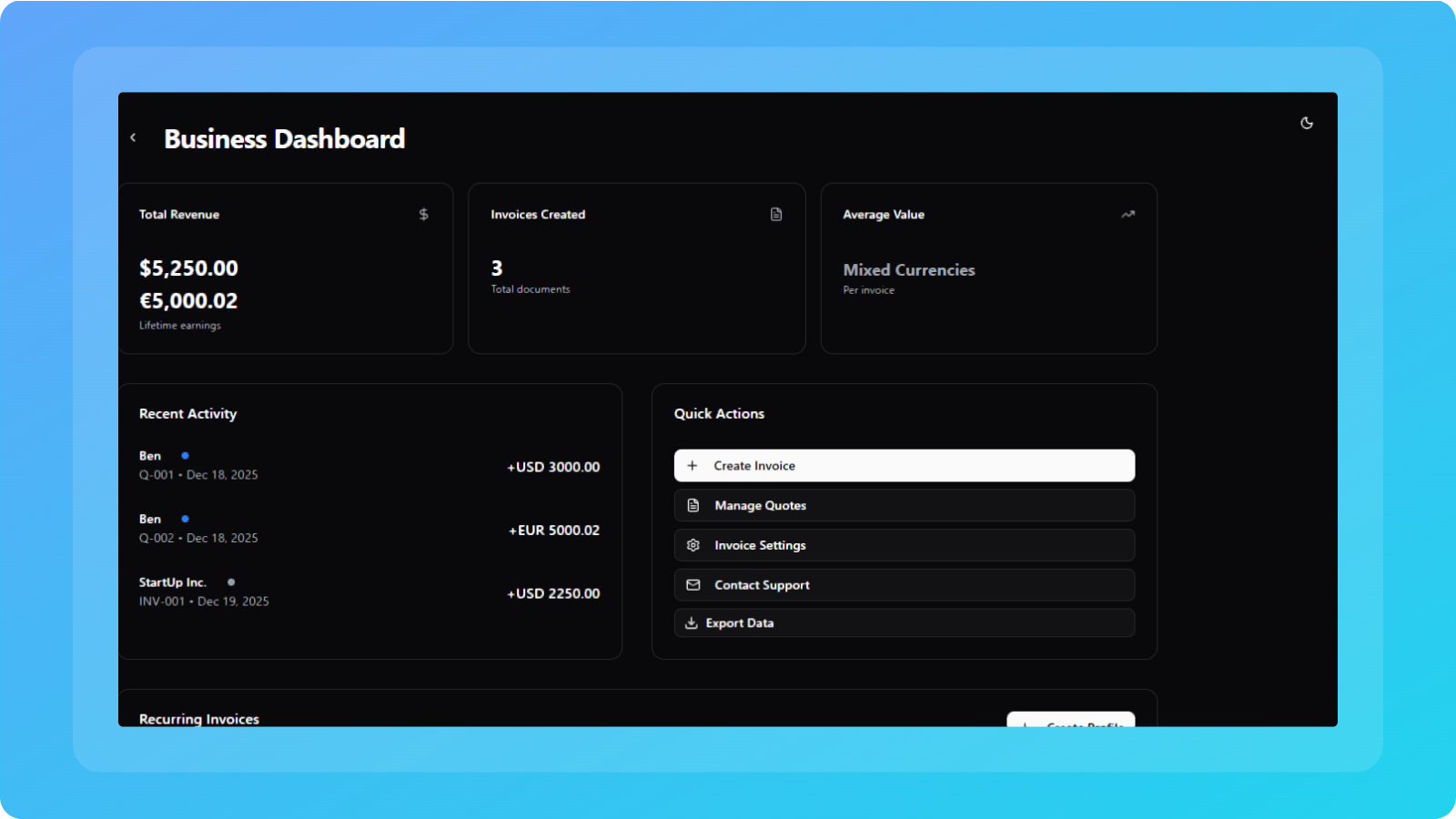 InvoiceDeck - Professional Invoice Generator image 1