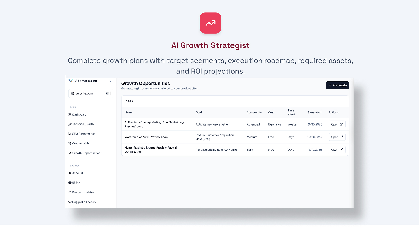 VibeMarketing | AI Marketing Platform image 3