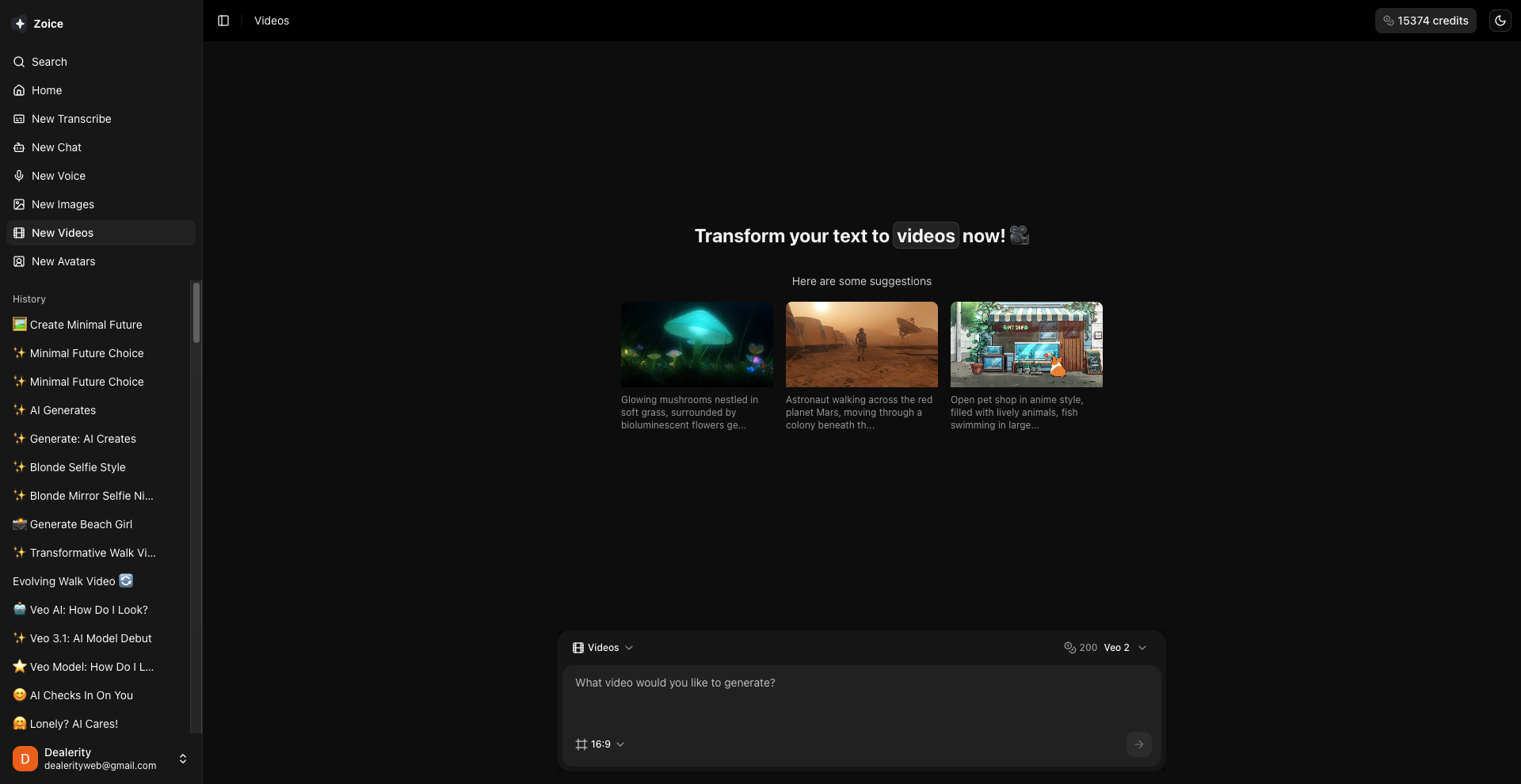 AI Video Generator, Image Generator, Custom Avatar &amp; Voice Generator by Zoice image 3
