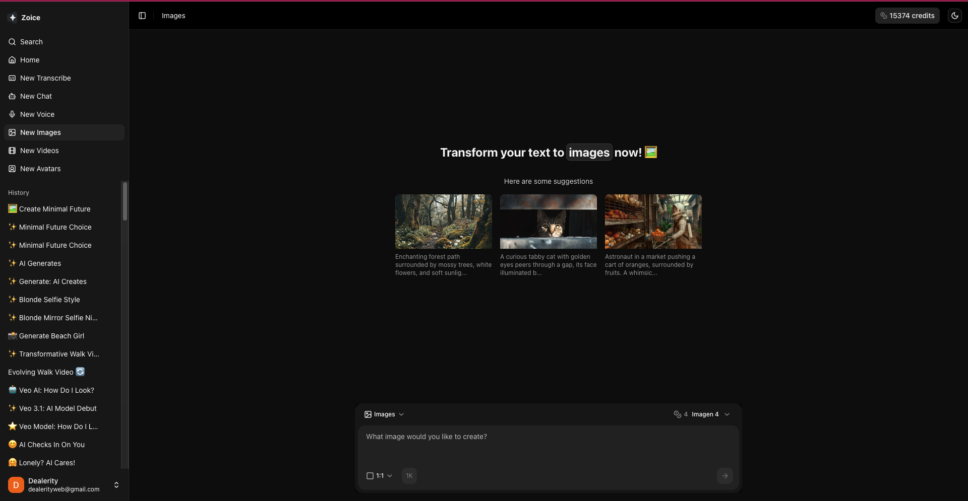 AI Video Generator, Image Generator, Custom Avatar &amp; Voice Generator by Zoice image 2