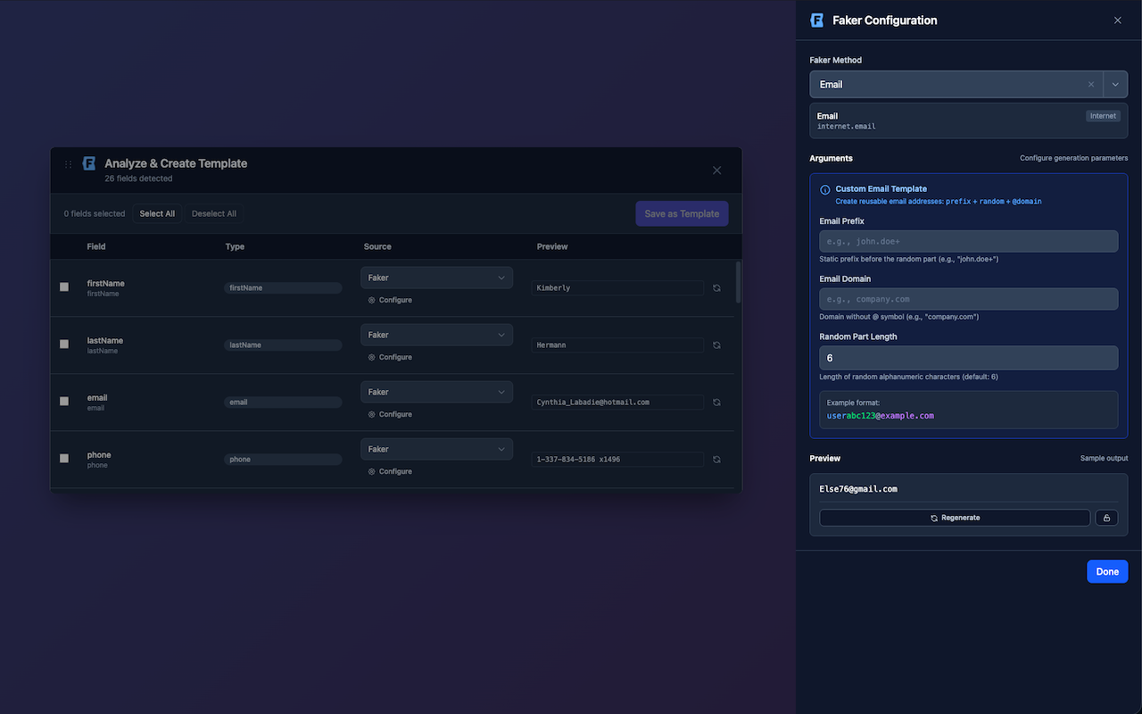 FakerFill - Fill Forms Instantly with Fake Data image 3