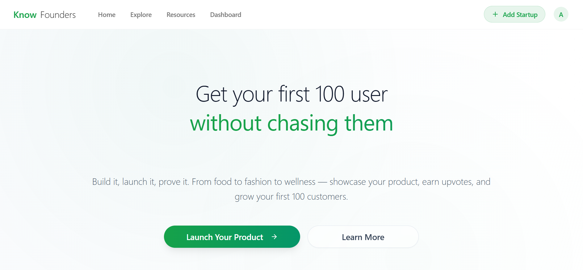 Know Founders - Discover Non-Tech Startups & Entrepreneurs image 1