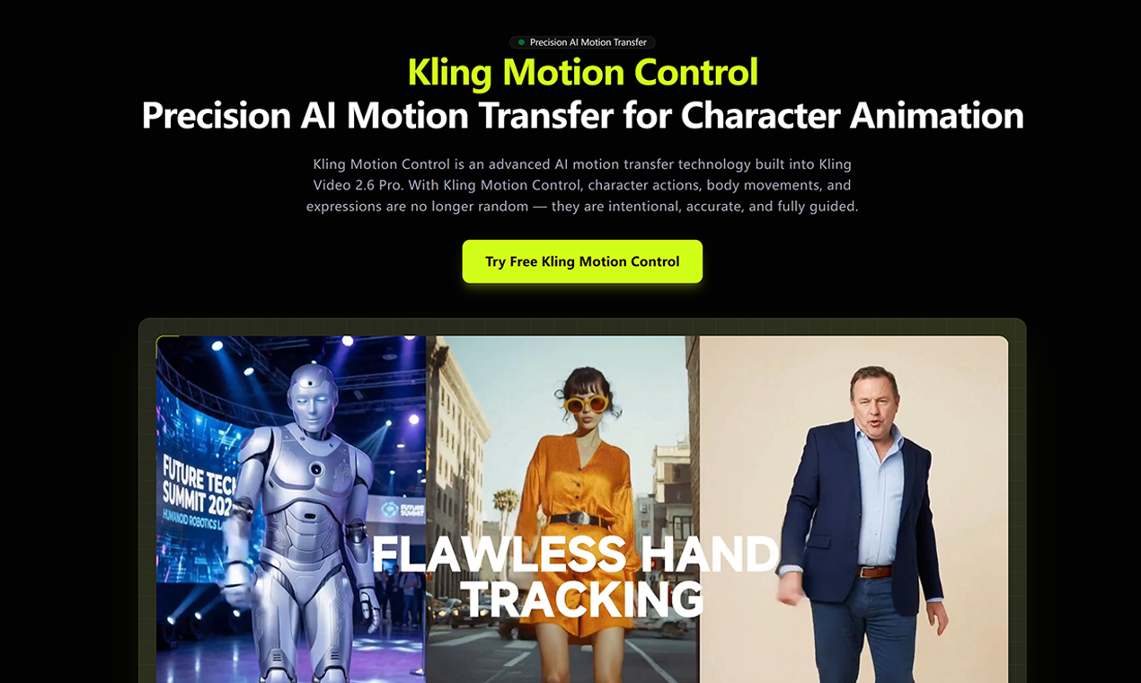 Kling Motion Control image 1