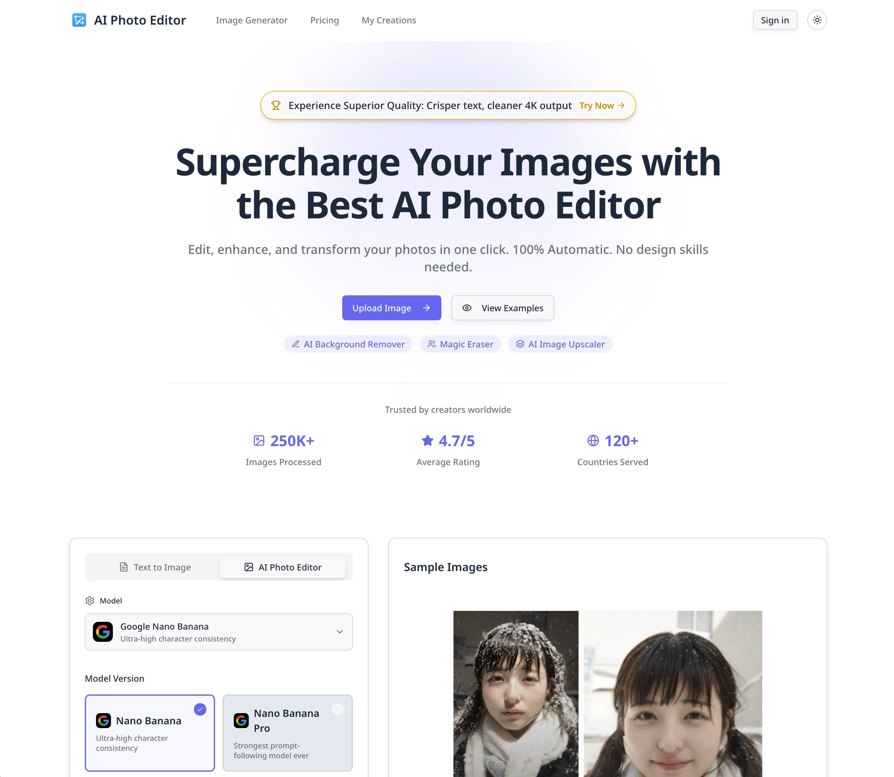 AI Photo Editor - Free Online AI Image Editor image 1
