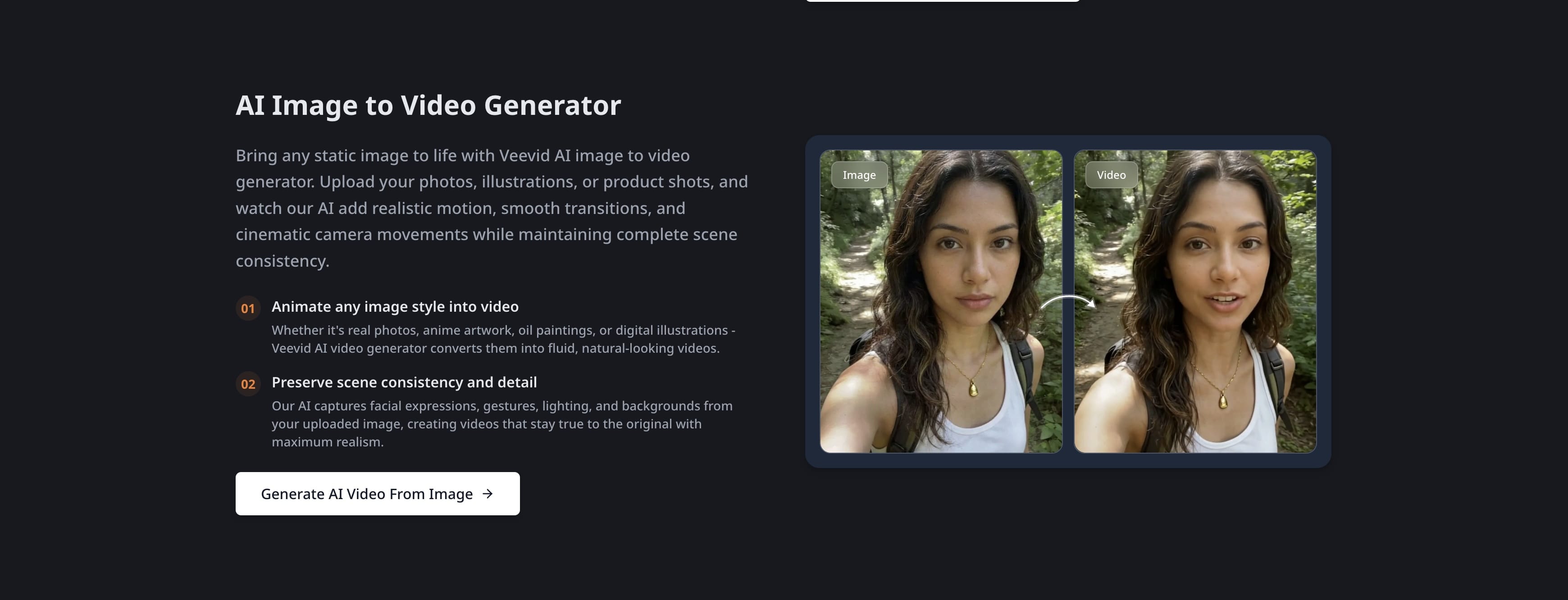 AI Video Generator - Create Cinematic Videos with Audio | Veevid image 3