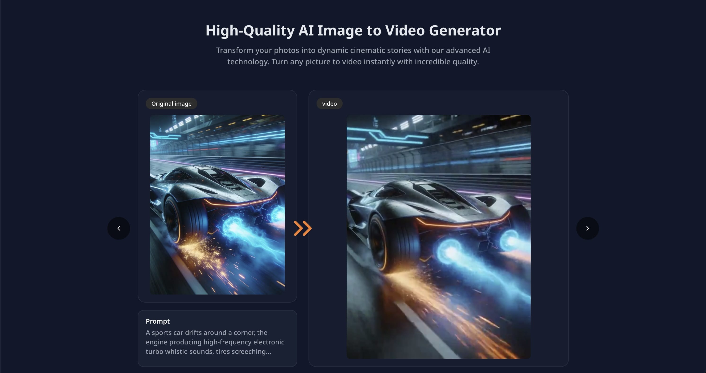 AI Video Generator - Create Cinematic Videos with Audio | Veevid image 4