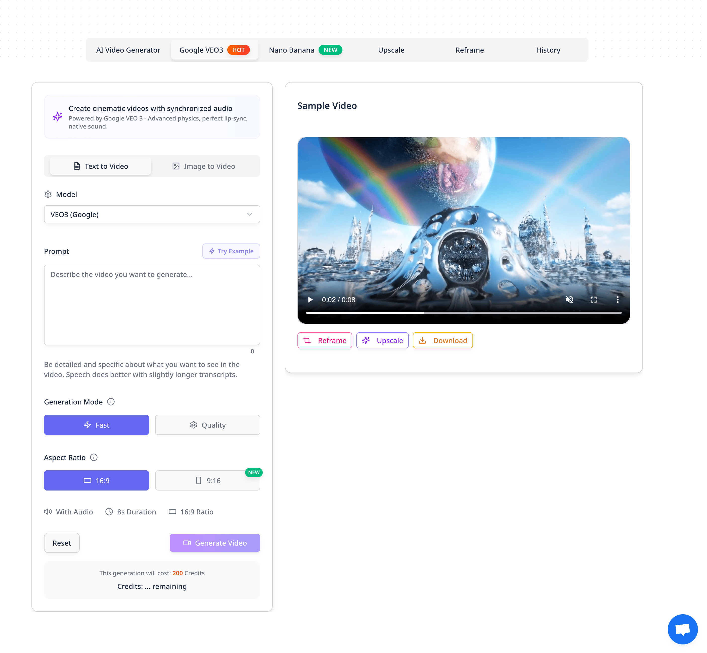 Plexigen AI - AI Video Generator with Audio image 2