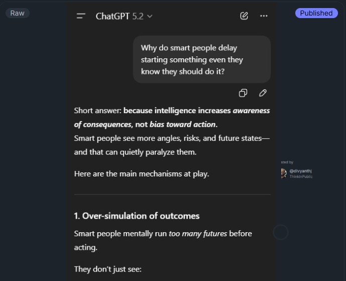 ThinkInPublic — Publish your ChatGPT thoughts as blog posts image 3