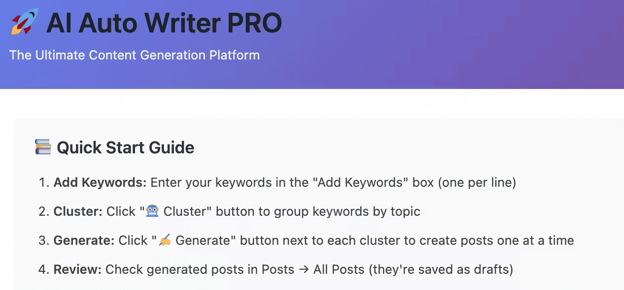 AI Auto Writer 
 image 2