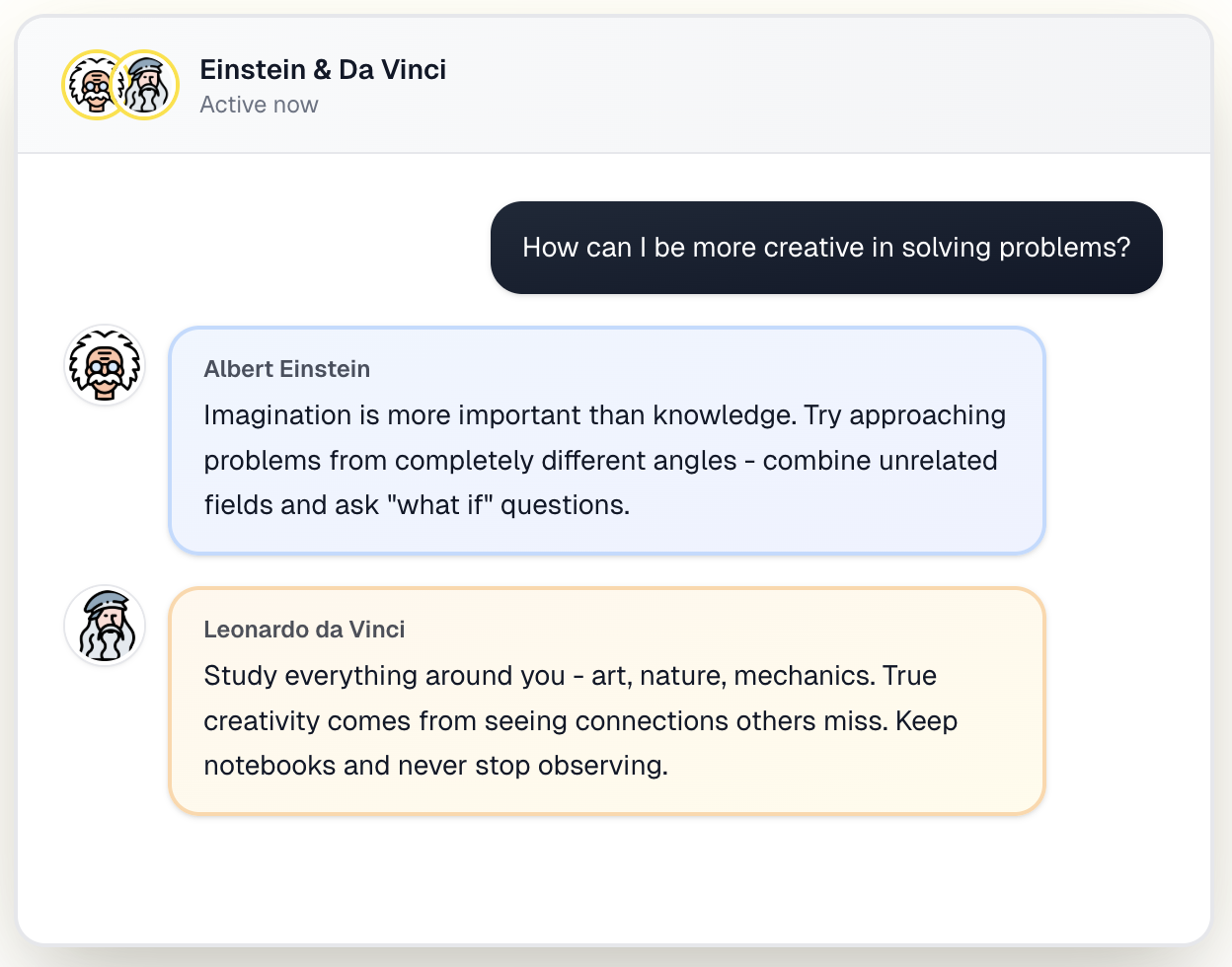 Chat With Legends - Converse with History's Greatest Minds image 1