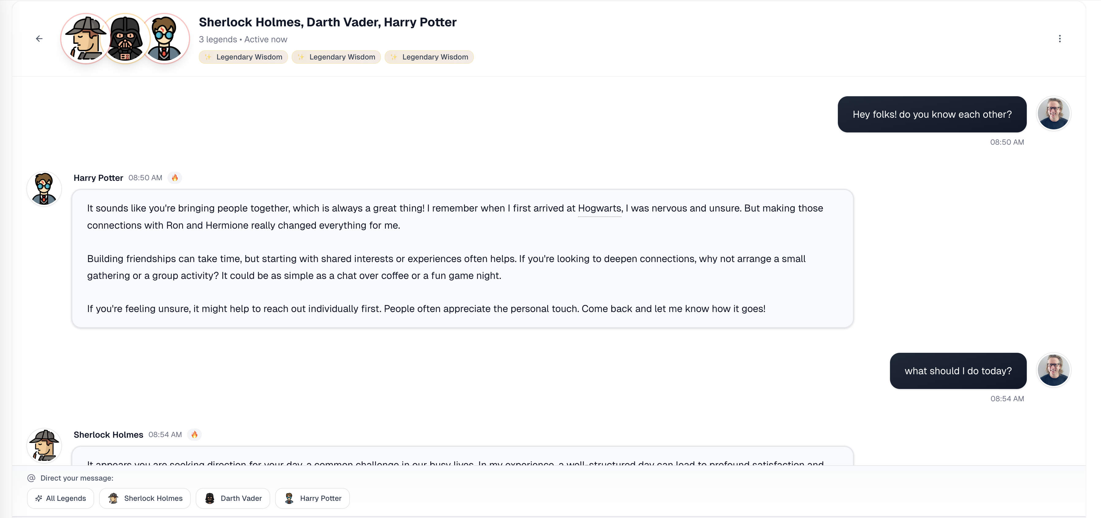 Chat With Legends - Converse with History's Greatest Minds image 3