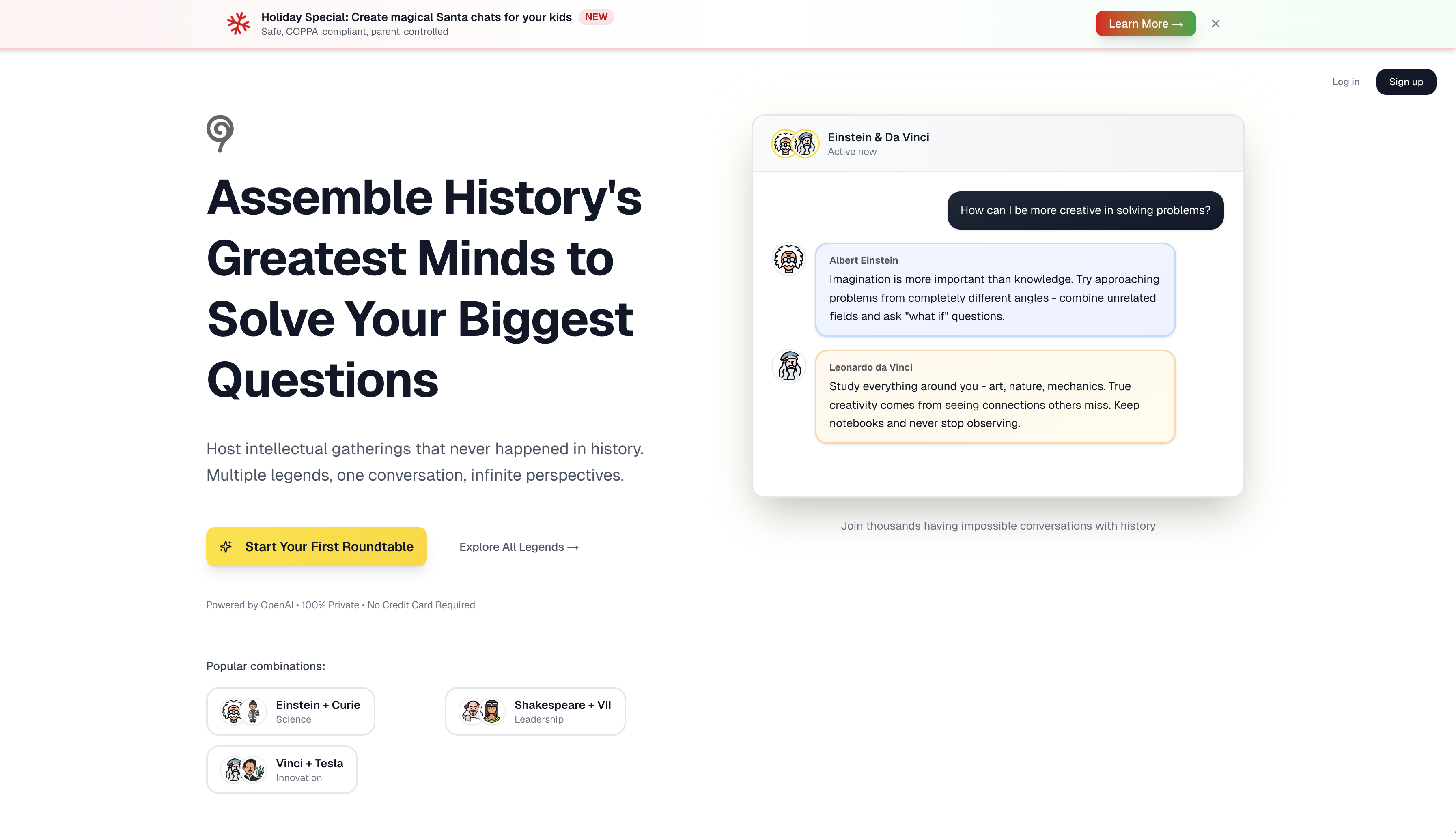 Chat With Legends - Converse with History's Greatest Minds image 2