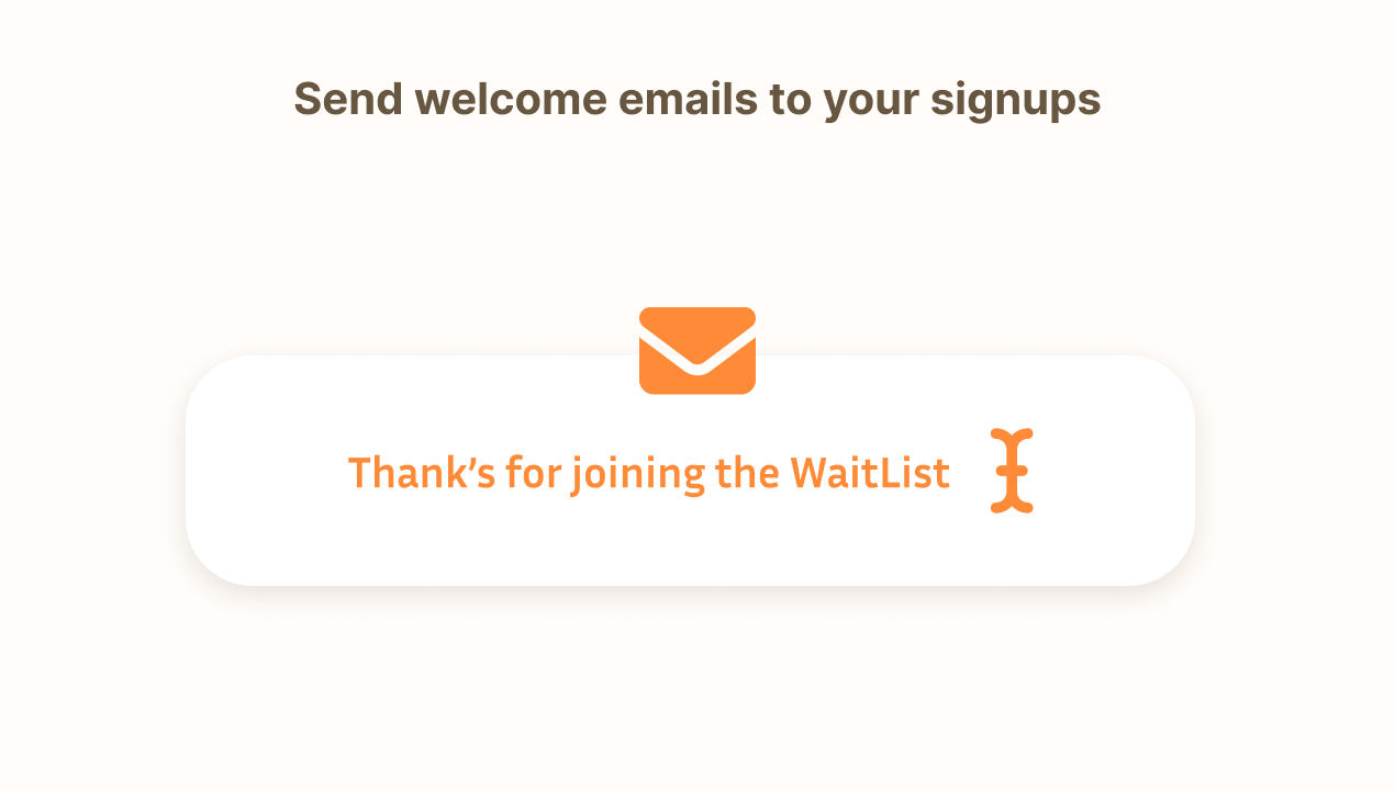 FreeWaitlists | Create a Waitlist in seconds, API or prebuilt page image 2