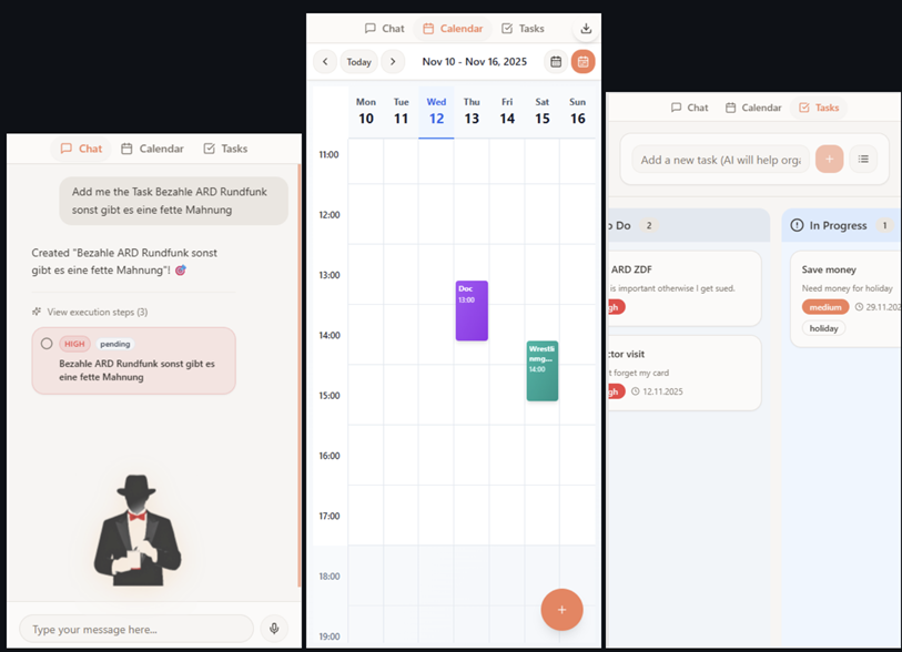 DerPlanner - The Shareable Task Event Planner | Open Source image 1