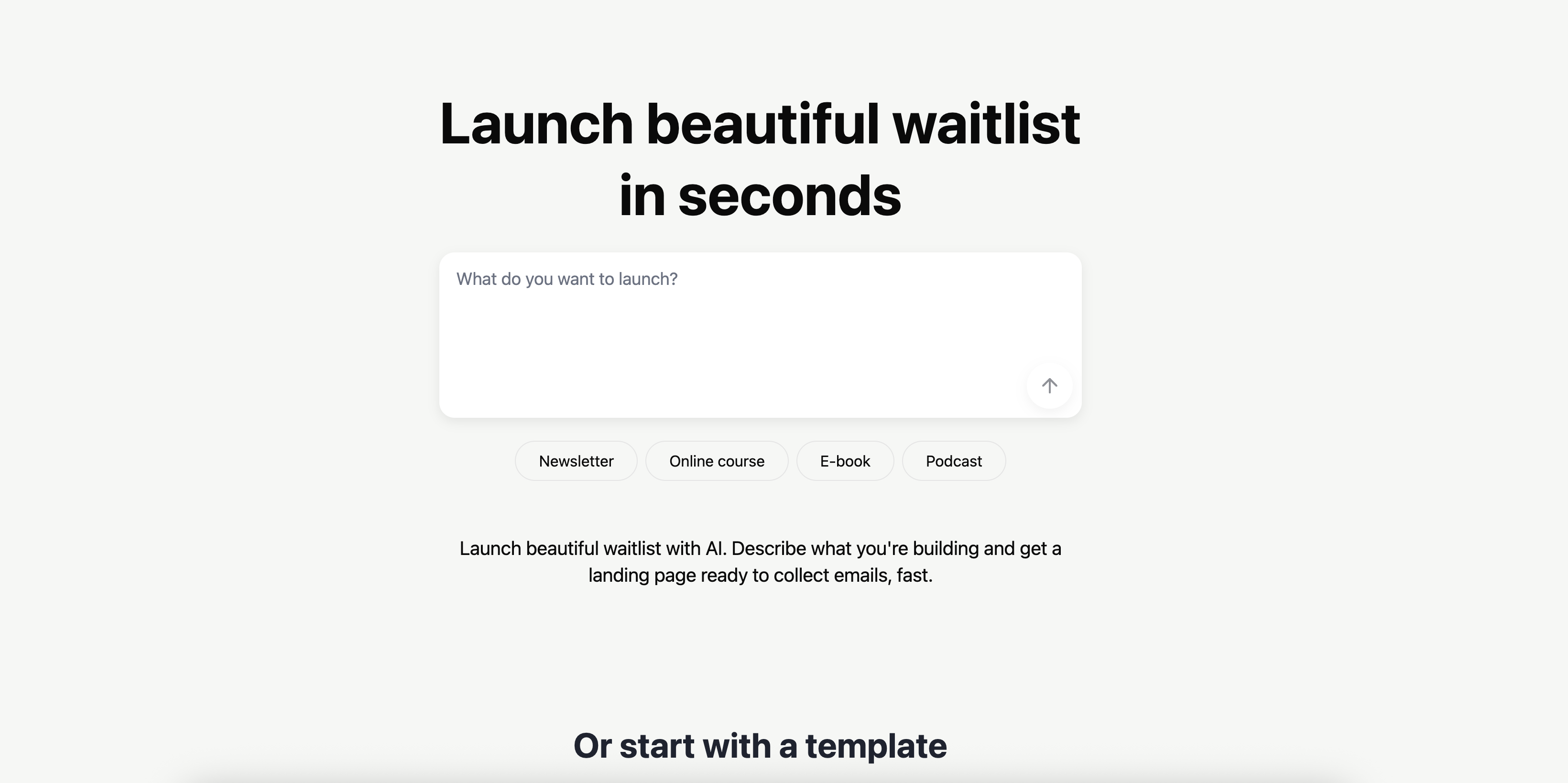 LaunchSoon - Launch your waitlist in seconds image 1