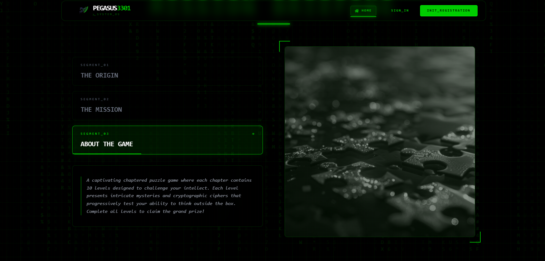 PEGASUS3301 - The Puzzle Challenge Awaits image 3