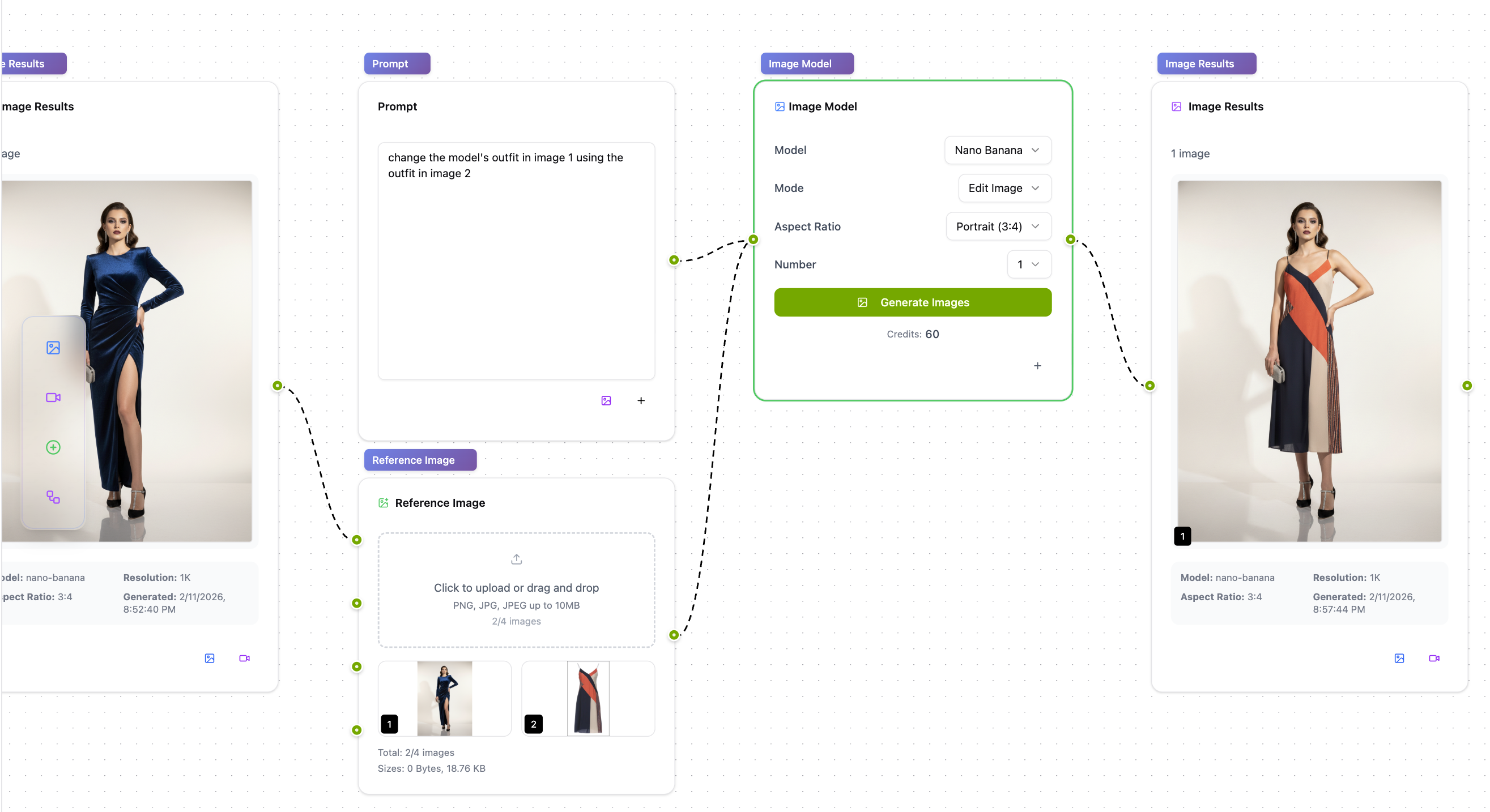 Visual AI Workflow Builder for Images & Videos image 2
