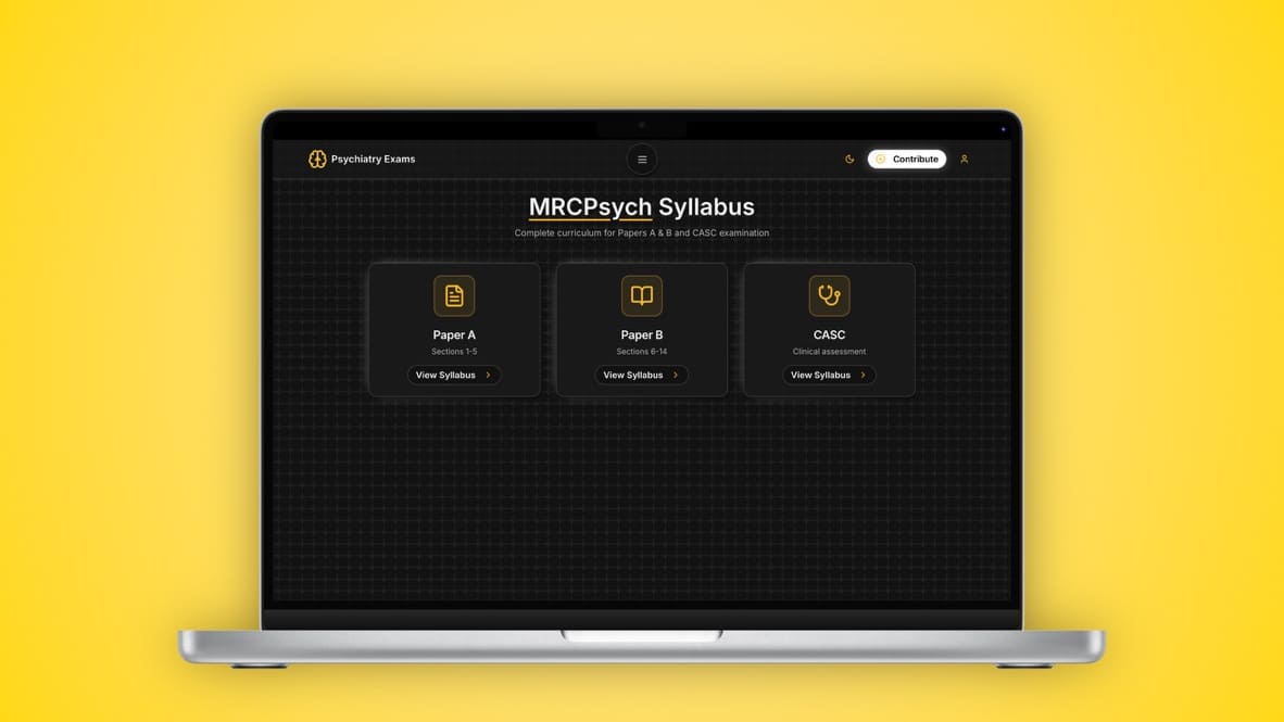 Psychiatry Exams image 2