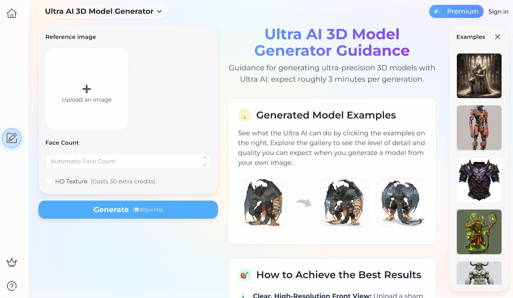 Image to 3D AI image 2